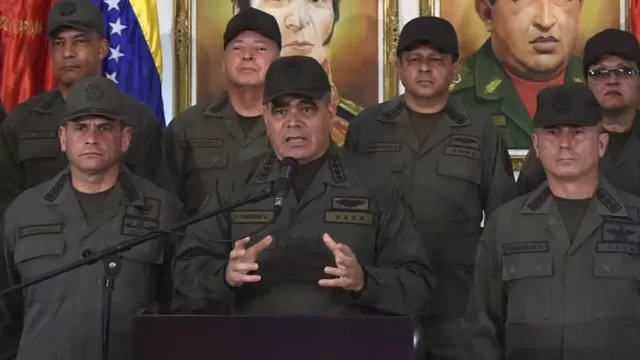 Venezuela: ministro de Defensa pide a militares aguantar tormenta por sanciones de Estados Unidos. Foto: AFP