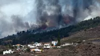 El volcán Cumbre Vieja en la isla española de La Palma entra en erupción