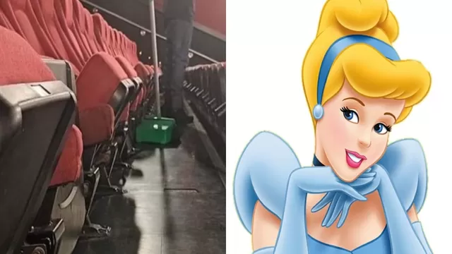 Mujer olvidó su trusa en el cine / Fotos: @jagerchollyweed / Disney