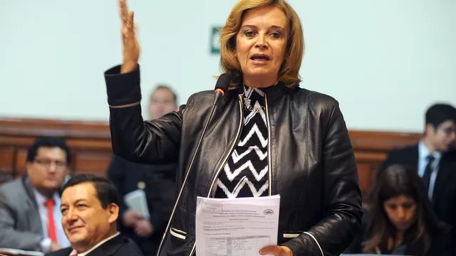 Ex congresista Luisa María Cuculiza. Foto: Agencia Andina
