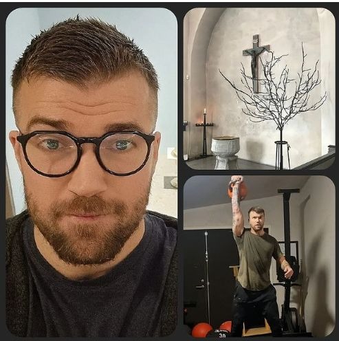 El éxito de un pastor en Suecia que da clases de musculación en Instagram