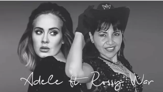 Facebook: Adele y Rossy War juntan sus voces en singular mezcla musical