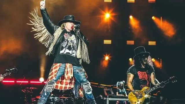 Guns N' Roses tocaron en Lima en el Estadio Monumental. (Vía: Twitter)