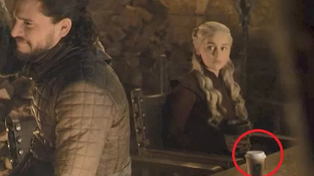 Game of Thrones: vaso de Starbucks aparece en escena de la serie y desconcierta a fans. Foto: captura