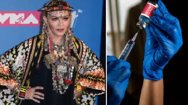 Instagram elimina un video de Madonna por desinformar sobre la vacuna del coronavirus. Foto: EFE