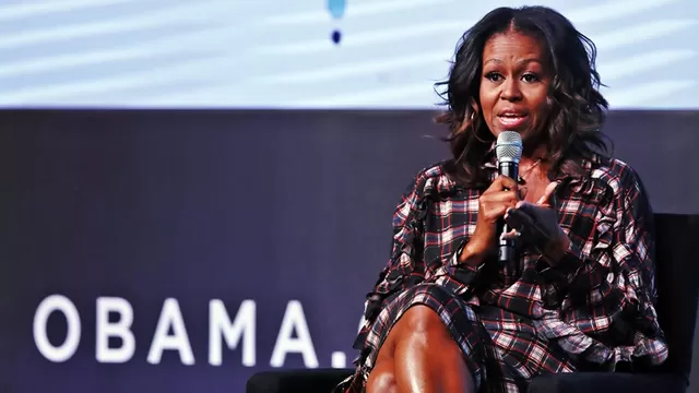 Michelle Obama, ex primera dama de EE.UU. Foto: AFP