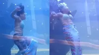 Mujer disfrazada de sirena casi se ahoga en acuario durante presentación 