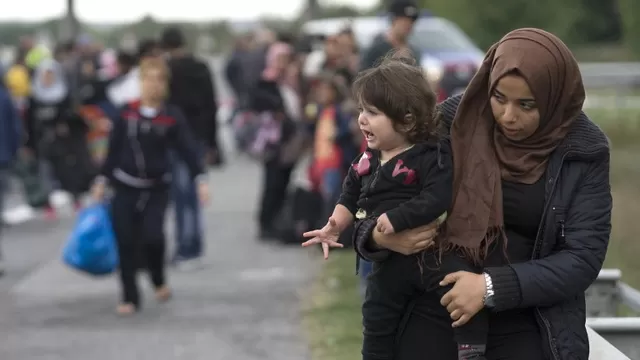 Refugiados sirios. (V&iacute;a: AFP)