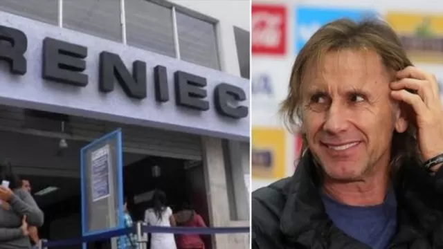 Reniec le 'crea' DNI a Ricardo Gareca luego que Perú golee a Chile y llegue a final de Copa América 2019. Foto: composición