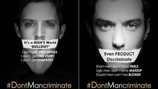 Revista india genera polémica por campaña que pide "no discriminar a los hombres"