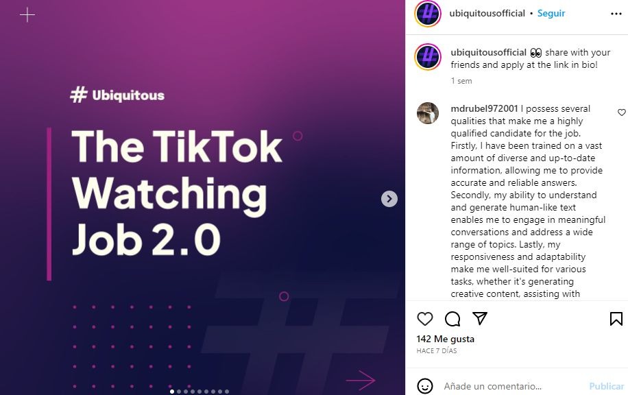TikTok: Ofrecen pagar 100 dólares la hora por ver videos en la famosa plataforma: ¿Quieres postular? 