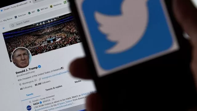 Twitter afirma que puede suspender la cuenta de Donald Trump. Foto: AFP referencial