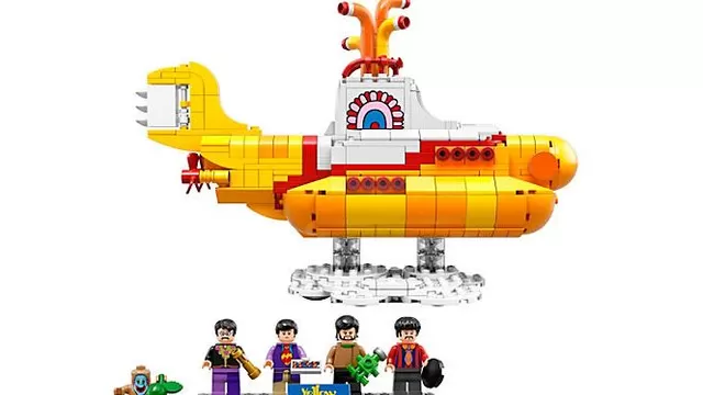 YouTube: Lego lanzará figuritas de The Beatles y su submarino amarillo