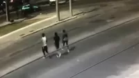 YouTube: Chofer atropella a tres ladrones que le habían robado el celular