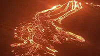 YouTube: Drone sobrevuela volcán en erupción y capta un impresionante espectáculo de lava y humo