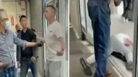YouTube: Hombre intenta intimidar al dueño de una tienda asiática y acaba noqueado