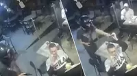 YouTube: Hombre no deja de comer sus alitas de pollo durante robo a mano armada en restaurante