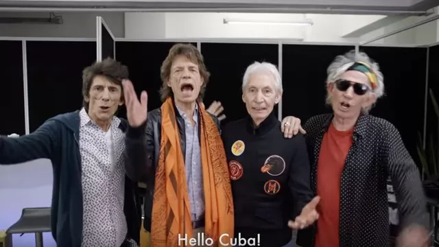 Los Rolling Stones envían un mensaje a su fanaticada cubana. (Vía: YouTube)