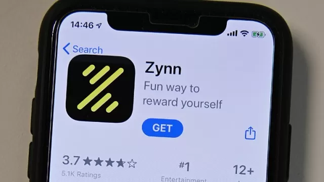 Zynn, la aplicación que paga a sus usuarios para ver videos y rivaliza con TikTok. Foto: AFP