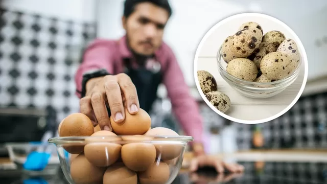 ¿Cuánto valor nutricional tiene el huevo de codorniz y el de gallina?