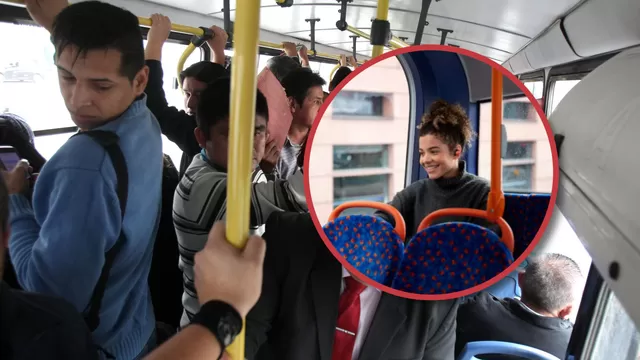 Trucos para encontrar un asiento vacío cuando el bus o combi va lleno. (Foto: Andina)