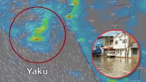 Ciclón Yaku: ¿Cuál será la intensidad de las lluvias en la costa del Perú?