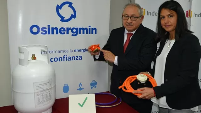 Indecopi y Osinergmin dan recomendaciones de seguridad para balones de gas