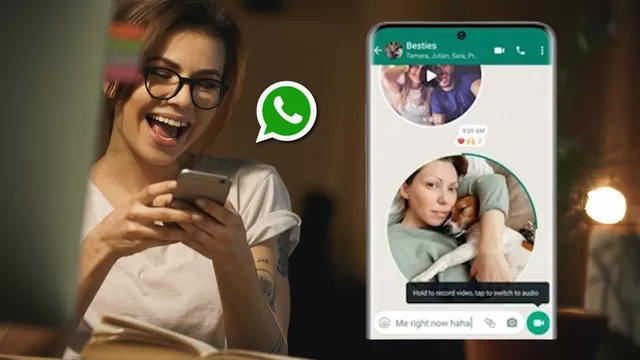 Así puedes enviar videomensajes en tus chats de WhatsApp. 