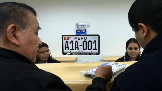 ¿Cómo saber quién es el dueño de un vehículo con la placa? (Foto: Andina)