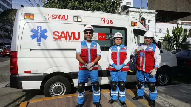 ¿Cuál es el significado de los sonidos de una ambulancia? (Foto: Andina)