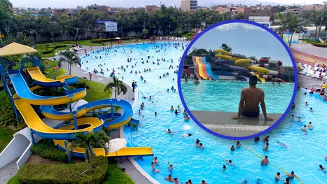 ¿Dónde está la piscina más grande de Lima y los mejores toboganes?