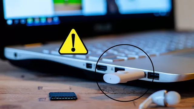 La opción de seguridad solo es necesaria en algunos dispositivos USB.