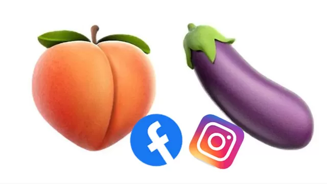 Facebook e Instagram prohíben el uso de la berenjena y el melocotón como emojis sexuales