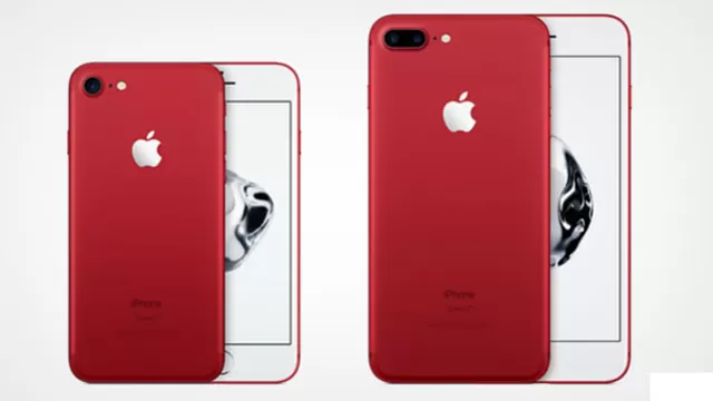 Apple lanza el iPhone rojo
