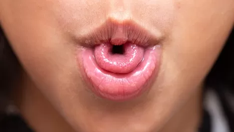 ¿Por qué algunas personas pueden doblar o enrollar la lengua?