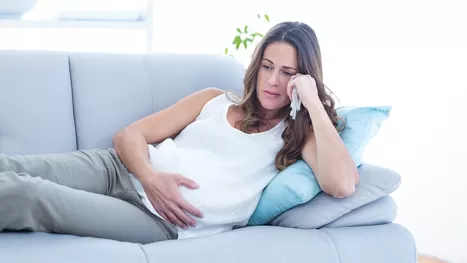 ¿Qué pasa cuando lloras o estás triste durante el embarazo?