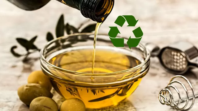El aceite de cocina reciclado puede utilizarse para elaborar velas, jabones, entre otros productos.