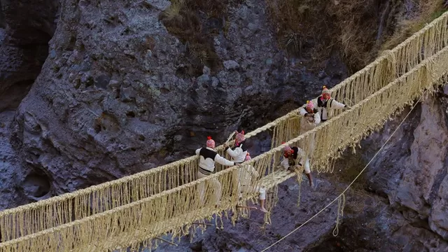 Puente Inca Q’eswachaka. (Foto: Y tú qué planes)