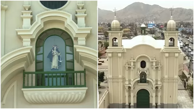 Iglesia Santa Rosa de Lima. (Capturas: Municipalidad de Lima)