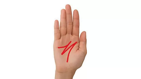 ¿Qué significa la letra M de la mano? Si la tienes, eres afortunado