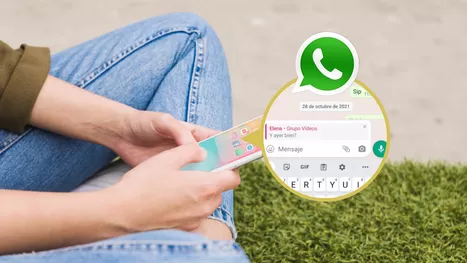 ¿Cómo enviar un mensaje privado en un grupo de WhatsApp?