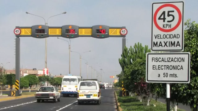 Zonas de Lima y Callao donde puedes recibir multas de velocidad