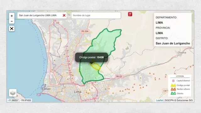 Zip Code Peru Código postal de Lima, Callao y regiones de todo el Perú - América Noticias